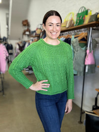 Lovey Knit - Green