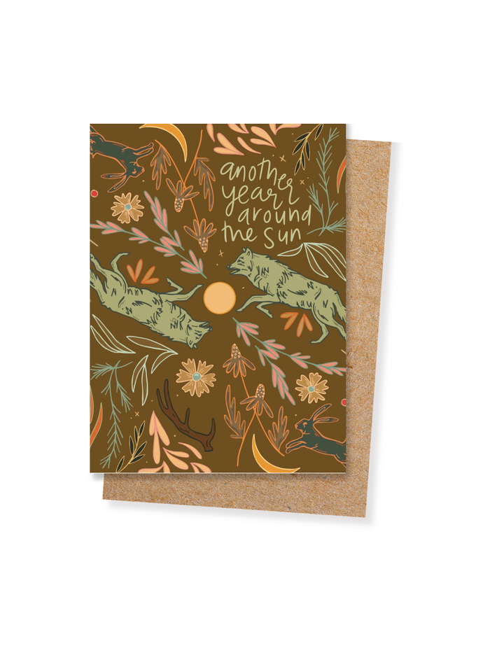 Birthday Card - Another Year Around The Sun