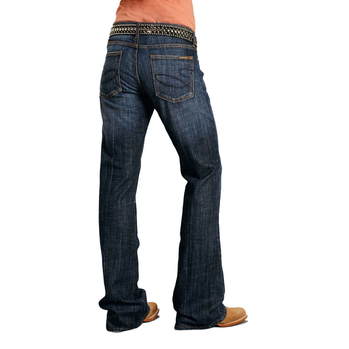 Stetson Jeans - Classic Bootcut S Stitching Blue