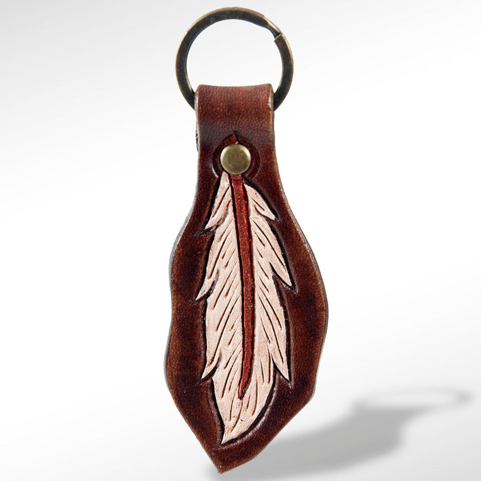 Leather Key Ring - Molly