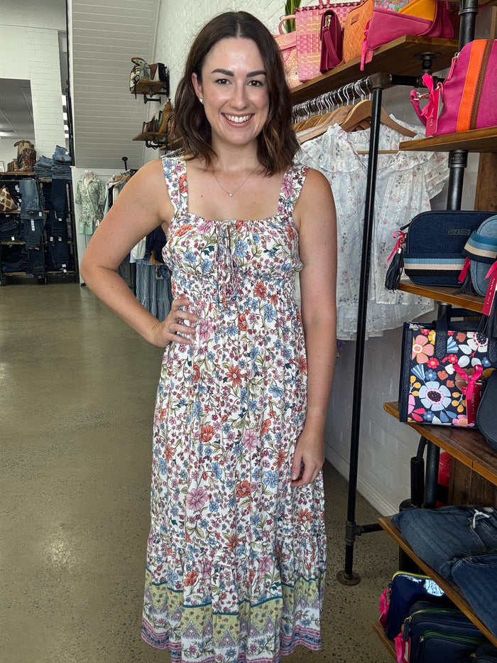 Stacey Maxi Dress - Multicoloured Floral