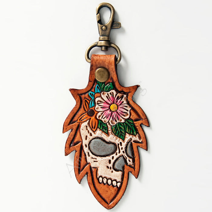 Leather Key Ring - Cassie