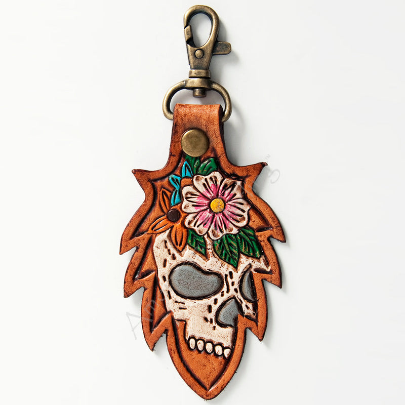 Leather Key Ring - Cassie