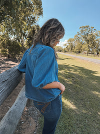 Maverick Top - Deep Denim