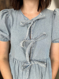 Cindy Top - Light Denim