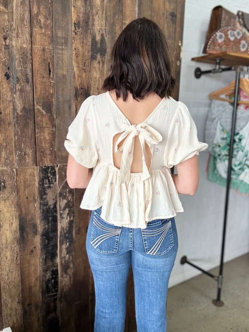 Florence Top - Beige