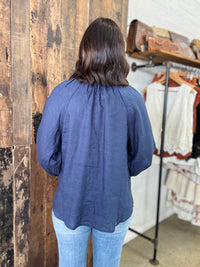 Eve Top - Navy