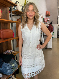 Gail Dress - White