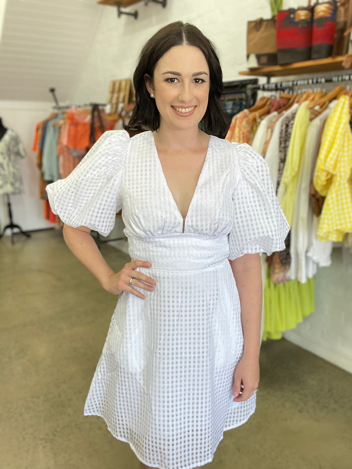 Julia Dress - White