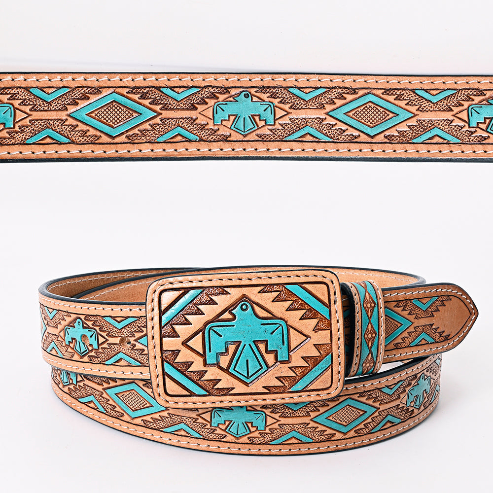 Western Buckle Belt - Thunderbird