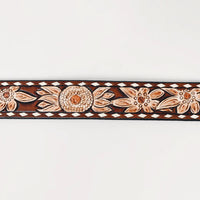 Western Belt - Floral Tooled