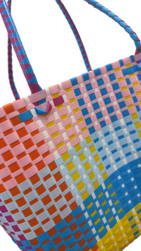 Recycled Plastic Large Tote Bag - Tutti Frutti