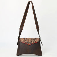 Ella - Tooled Cowhide Crossbody
