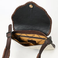 Ella - Tooled Cowhide Crossbody