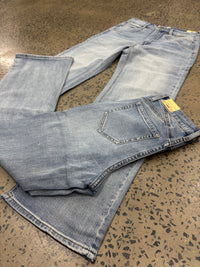 Rock & Roll Cowgirl Jeans - BW6HD09777 - Scalloped Pocket High Rise Wide Leg