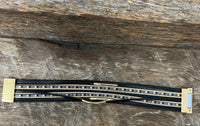 Multi Strand Magnetic Bracelet - Black