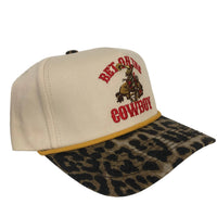 Bet On The Cowboy Cap - Natural Animal Print
