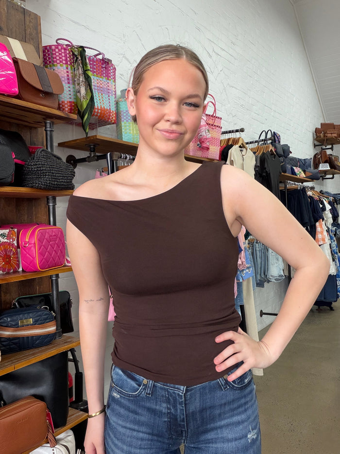 Kylie Top - Brown