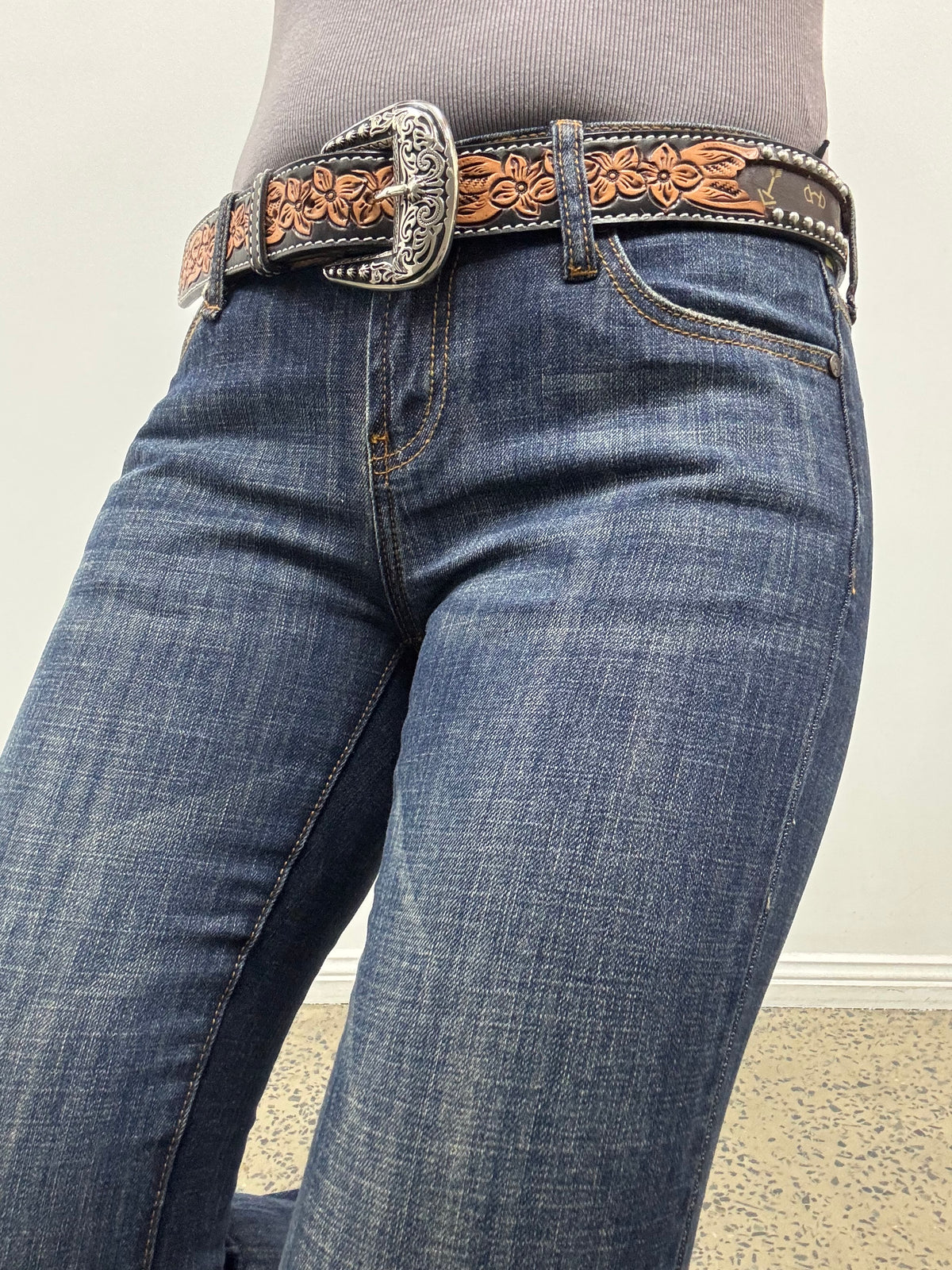 Stetson Jeans - Classic Bootcut S Stitching Blue
