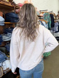 Cowboy Boots Knit - Beige