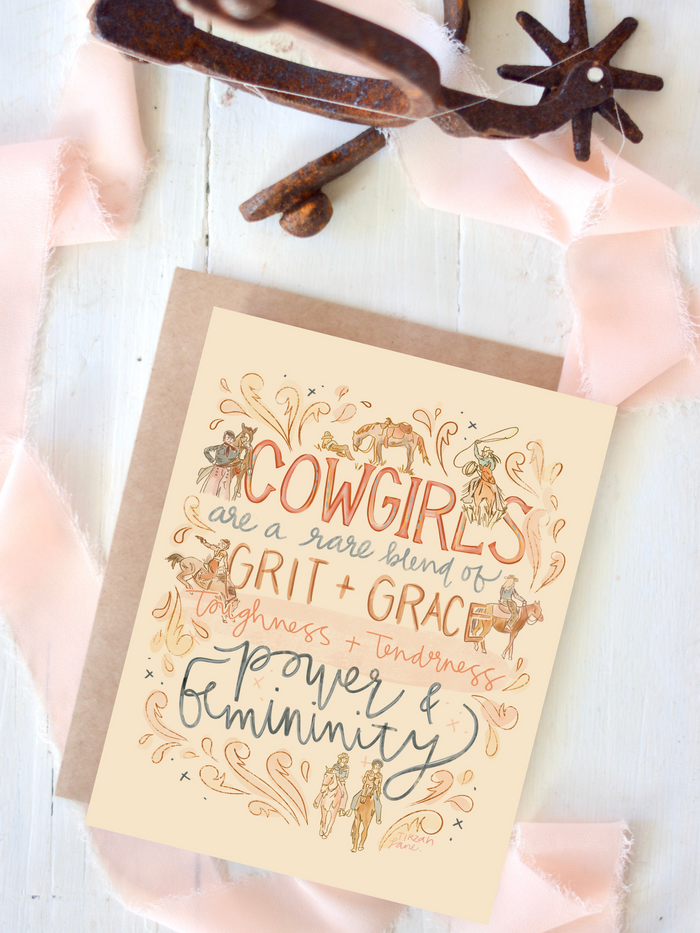 Celebration Card - Grit & Grace Cowgirls