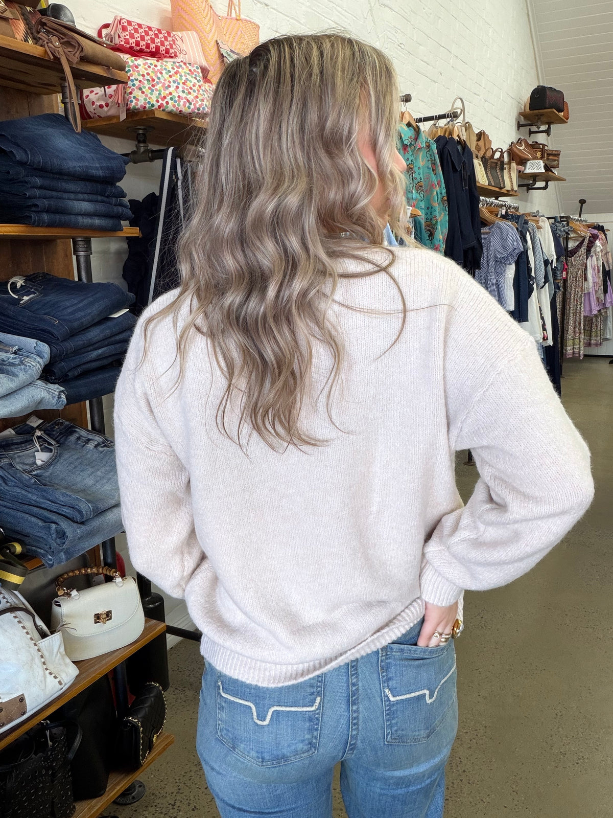 Boot Scootin' Knit - Ivory