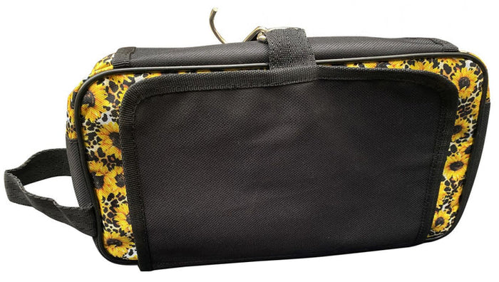 Roll Up Accessory Bag - Sunflower