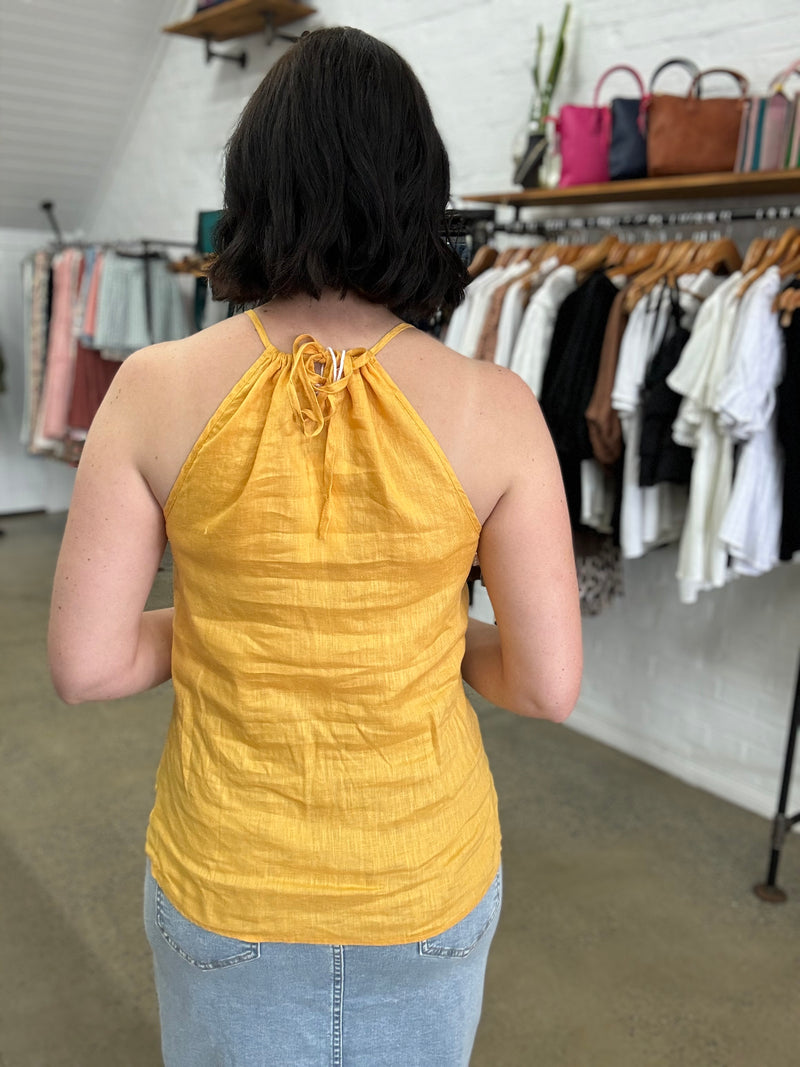 Emilia Top - Mustard