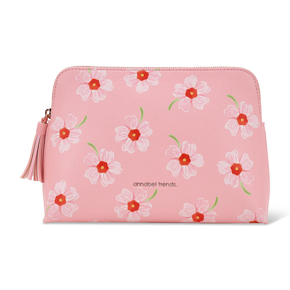 Meadow Blush Vanity Bag - Large
