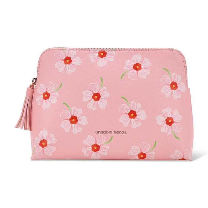 Meadow Blush Vanity Bag - Large