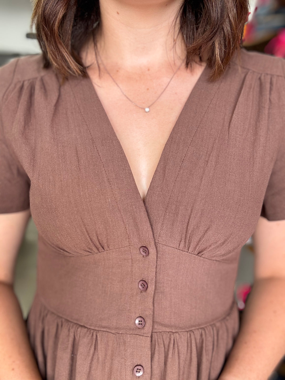 Pria Dress - Chocolate