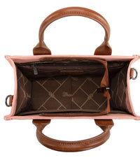 Wrangler Vintage Canvas Tote Crossbody - Pink (WG136-8120SPK)