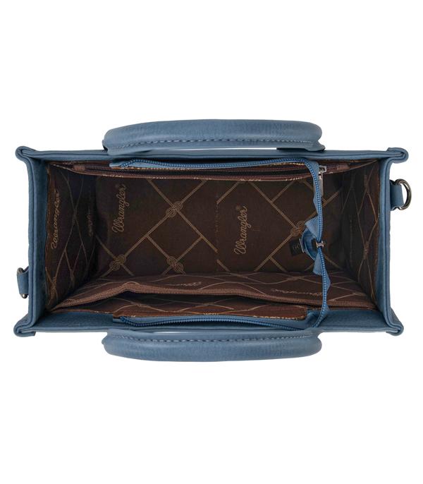 Wrangler Aztec Whipstitch Tote - Jean (WG2214-8120JN)