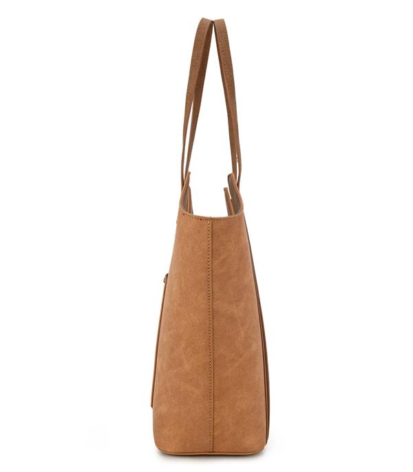 Wrangler Aztec Embroidered Tote Bag - Brown (WG218-8250BR)