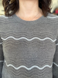 Delaney Pullover - Grey