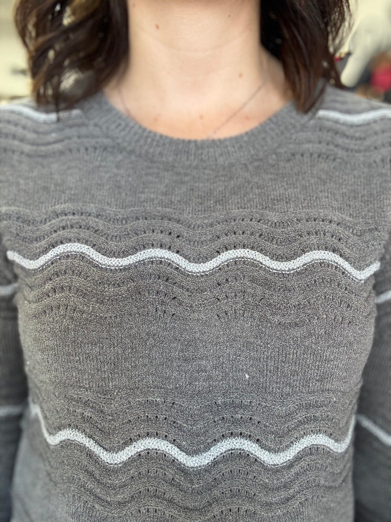 Delaney Pullover - Grey