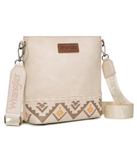 Wrangler Aztec Print Crossbody Bag - Tan (WG297G-8360TN)