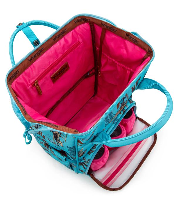 Wrangler Cowboy Printed Callie Backpack - Turquoise (WG2204-91102TQ)