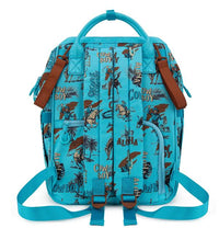 Wrangler Cowboy Printed Callie Backpack - Turquoise (WG2204-91102TQ)