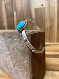 Yellowhorse Cuff - Silver Turquoise