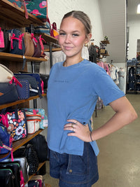 AAE Washed Tee - Blue