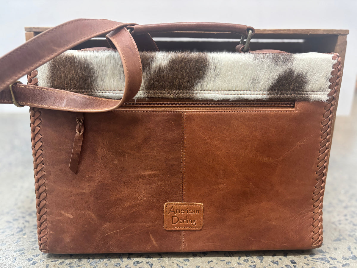 Celine - Brown Cowhide Briefcase