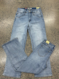 Rock & Roll Cowgirl Jeans - BW6HD09777 - Scalloped Pocket High Rise Wide Leg