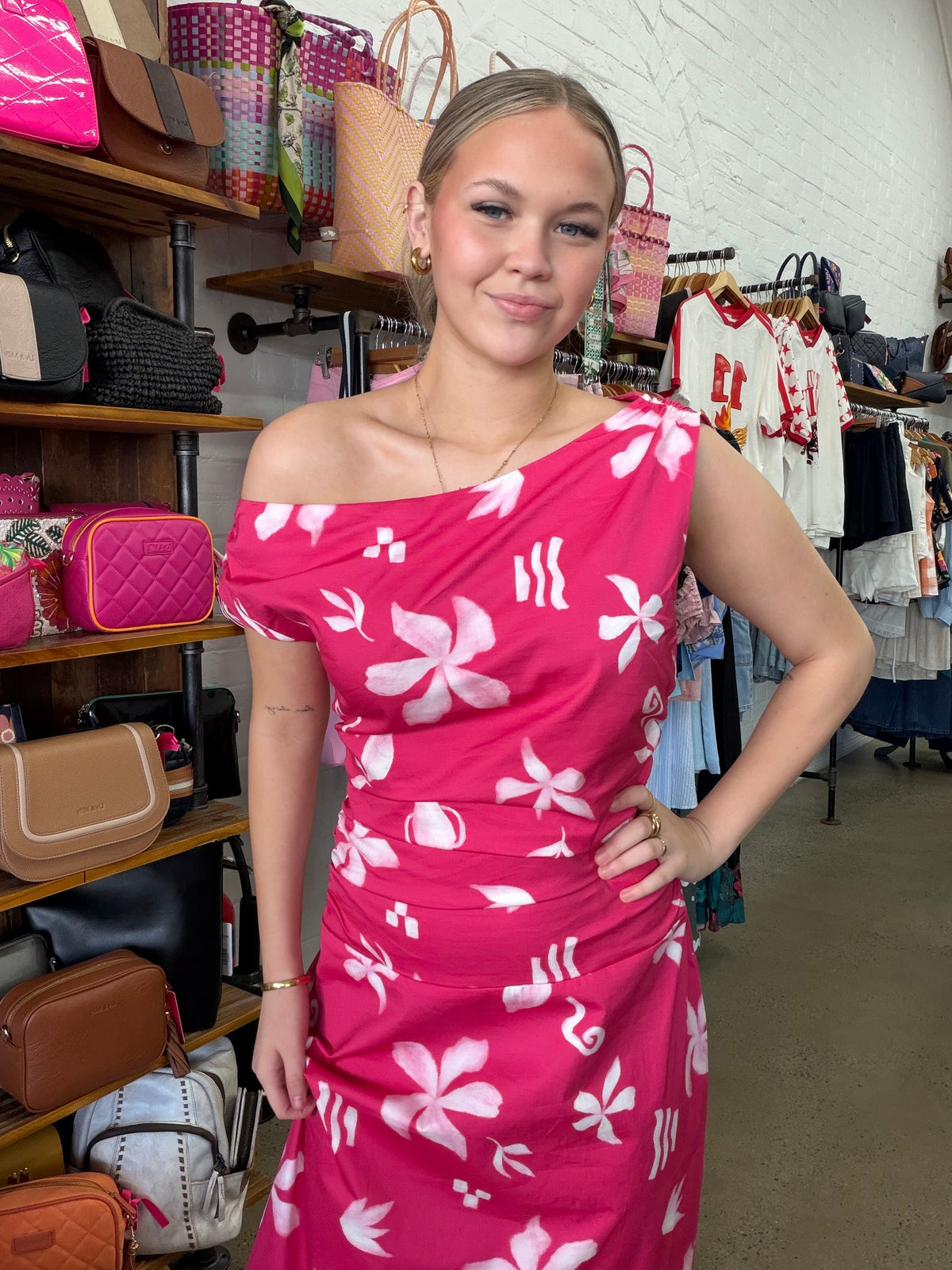 Fleur Maxi Dress - Pink