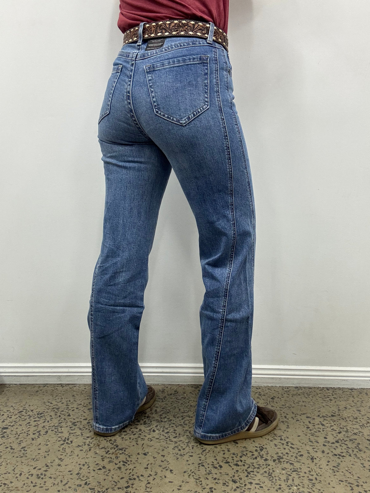 Rock & Roll Cowgirl Jeans - BW6HD09775 - Side Panel Seamed High Rise Wide Leg