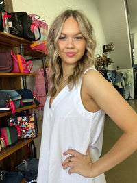 Essential Mini Dress - White