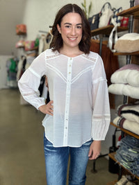 Aldona Top - White