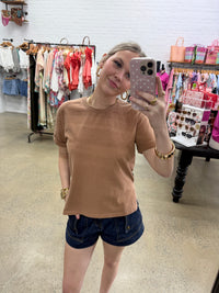 AAE Washed Tee - Cinnamon