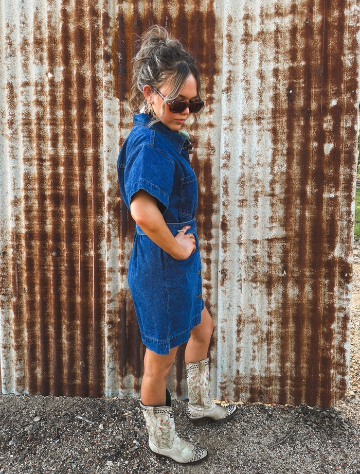 Sunny Dress - Dark Denim