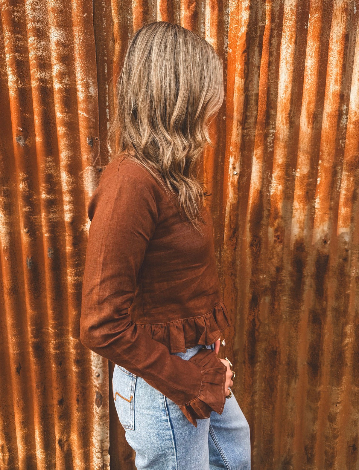LJC Freddie Top - Chocolate